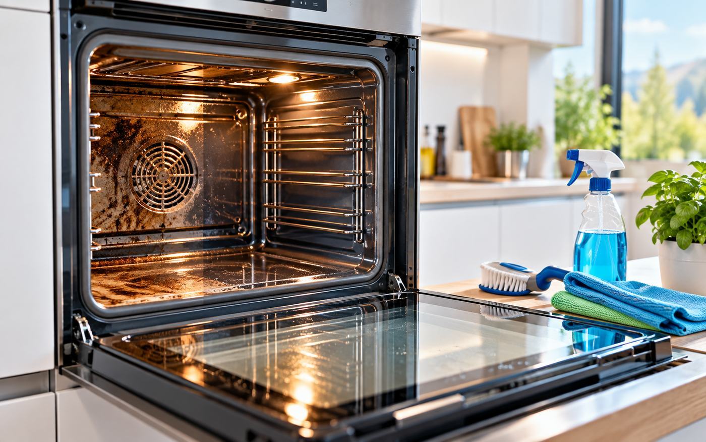 Backofen richtig reinigen